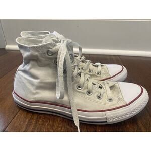 Converse Chuck Taylor All Star High Top Sneaker Sz Women’s 6.5 Men 8.5 White